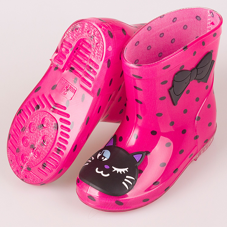 主图-05-7 Cute Children Outdoor Rain Boots