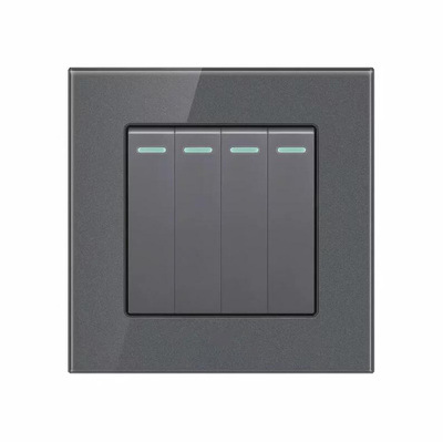 详情-12 Tempered Glass Doorbell Switch