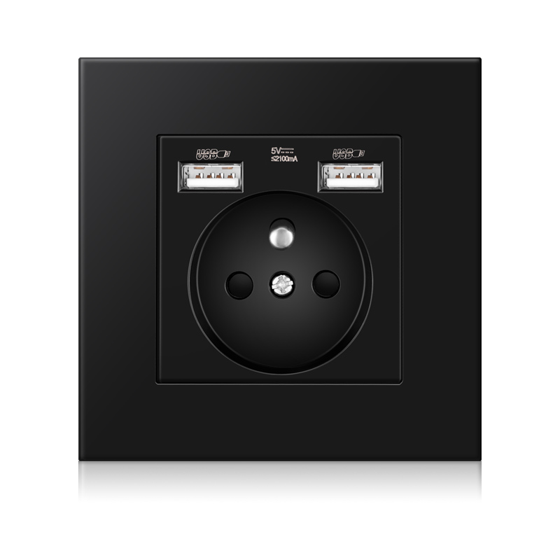 主图-03-4 dual USB outlet socket