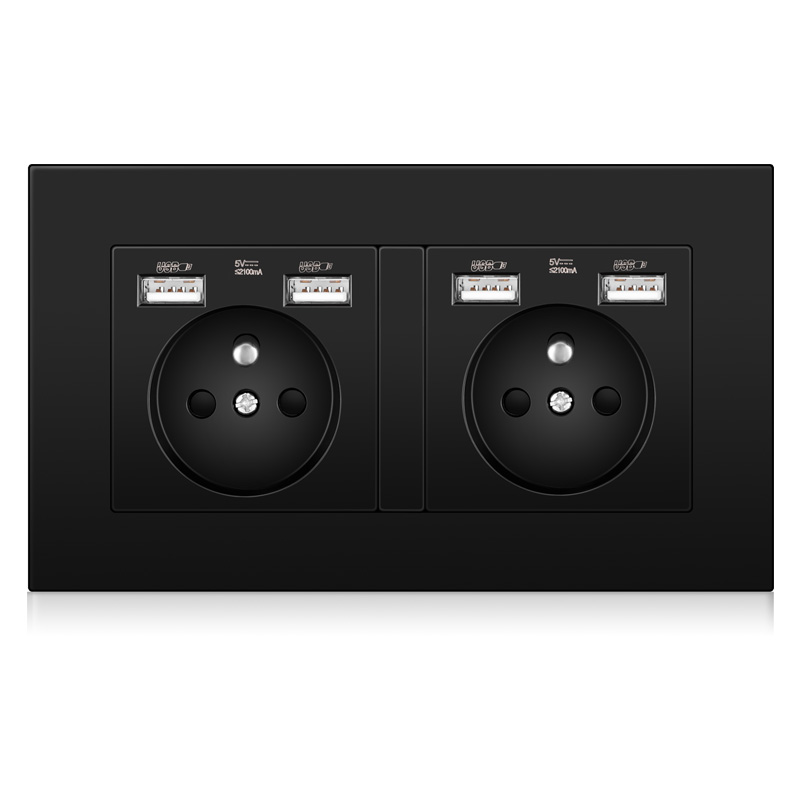 主图-06-1 2 sockets and 4 USB ports
