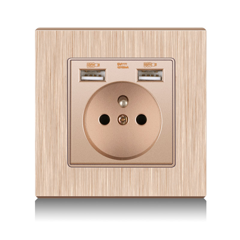 主图-07-2 dual USB outlet socket