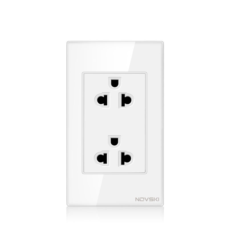 Main-05-2 wall electric 3 pin plug multi socket