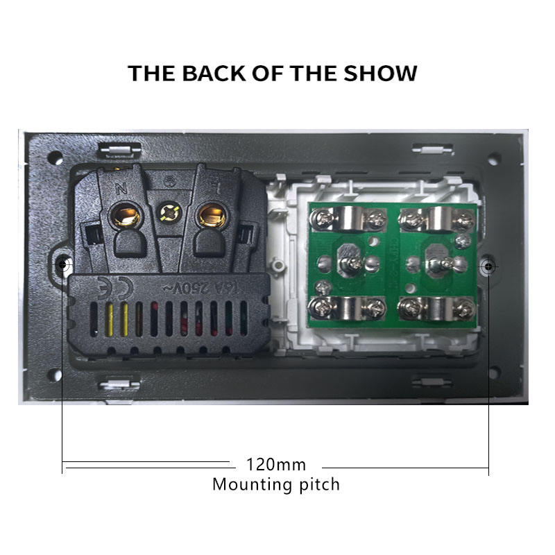 Main-07-2 wall switch plus 2 TV interfaces