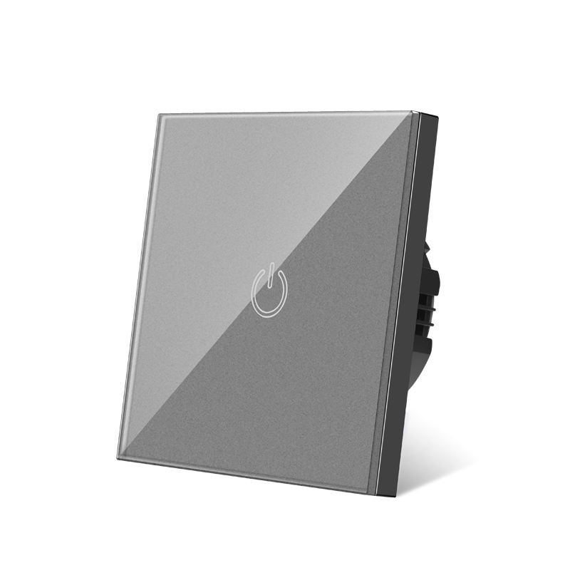 SKU-02-Grey Single touch wall switch