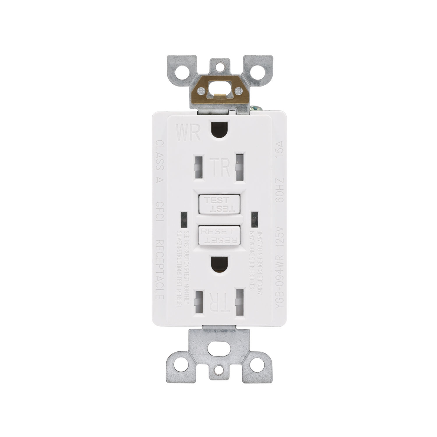 Main-03-8 American sockets GFCI receptacle