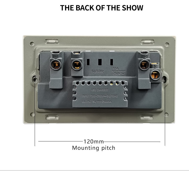 Main-07 Switch and double USB interface