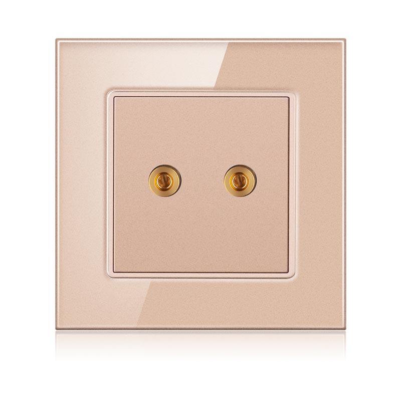 Main-05-2 International universal 2-hole audio socket
