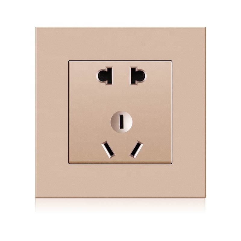 Main-05-4 wall socket with 1 gang switch