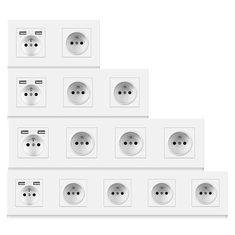 Main-07 socket outlet with 10 USB charging ports